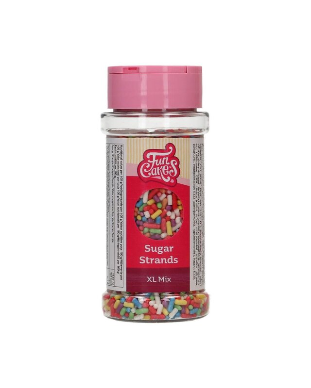 Funcakes FunCakes Sugar Strands XL Mix 70 g