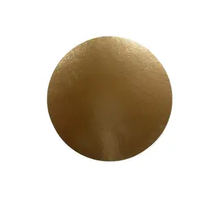 Taartkarton Goud/Wit Ø26cm per stuk