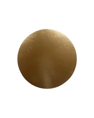 Taartkarton Goud/Wit Ø26cm per stuk