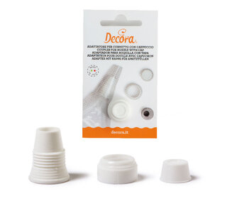 decora Decora adapter voor spuitmondjes met dop