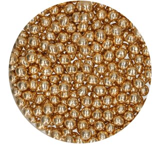 Funcakes FunCakes Crispy Choco Pearls - Metallic Gold 60g