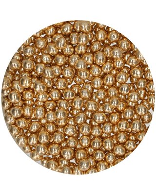 Funcakes FunCakes Crispy Choco Pearls - Metallic Gold 60g