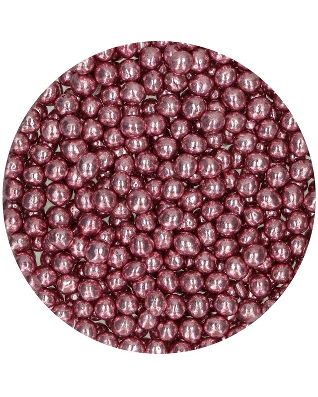 Funcakes FunCakes Crispy Choco Pearls - Metallic Pink 60g