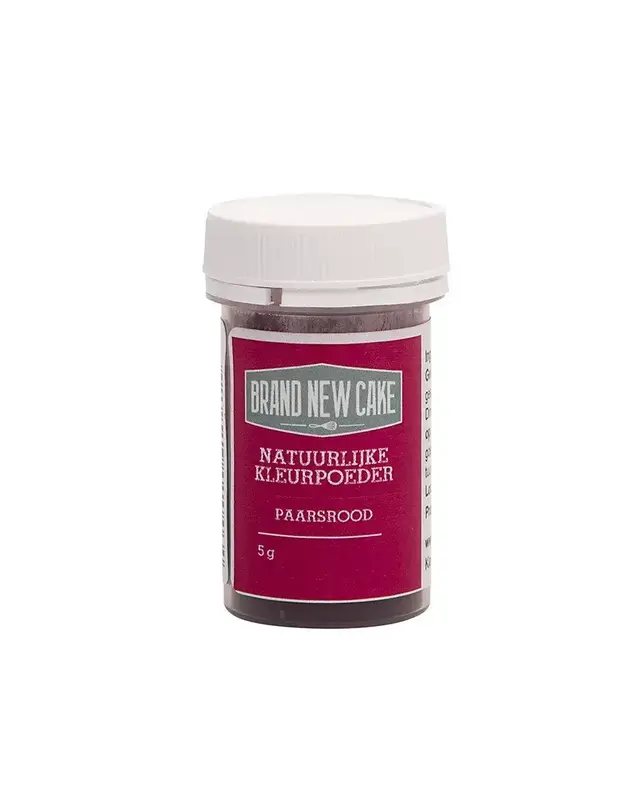 Brand New Cake Natuurlijke Kleurpoeder Paarsrood 5g ( BrandNewCake )
