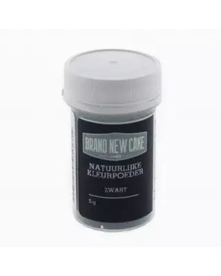 Brand New Cake Natuurlijke Kleurpoeder Zwart 5g ( BrandNewCake )