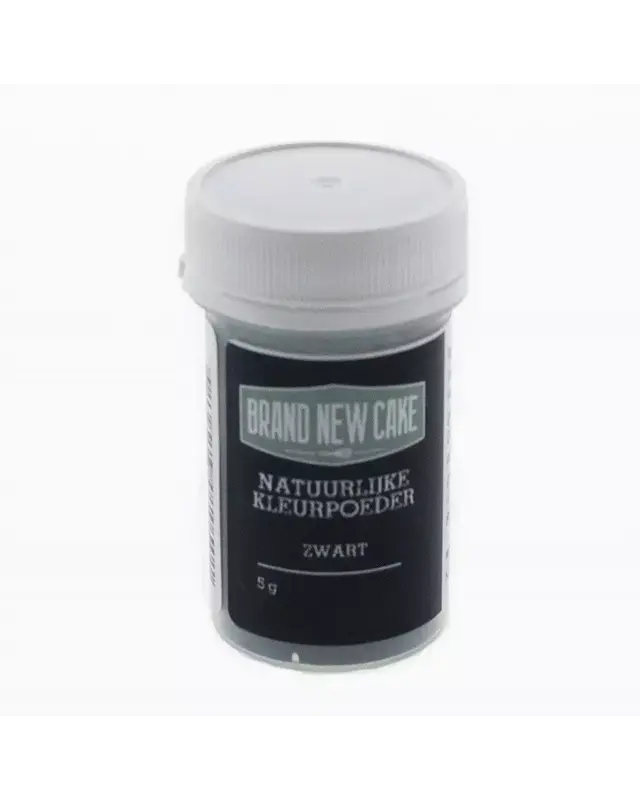 Brand New Cake Natuurlijke Kleurpoeder Zwart 5g ( BrandNewCake )