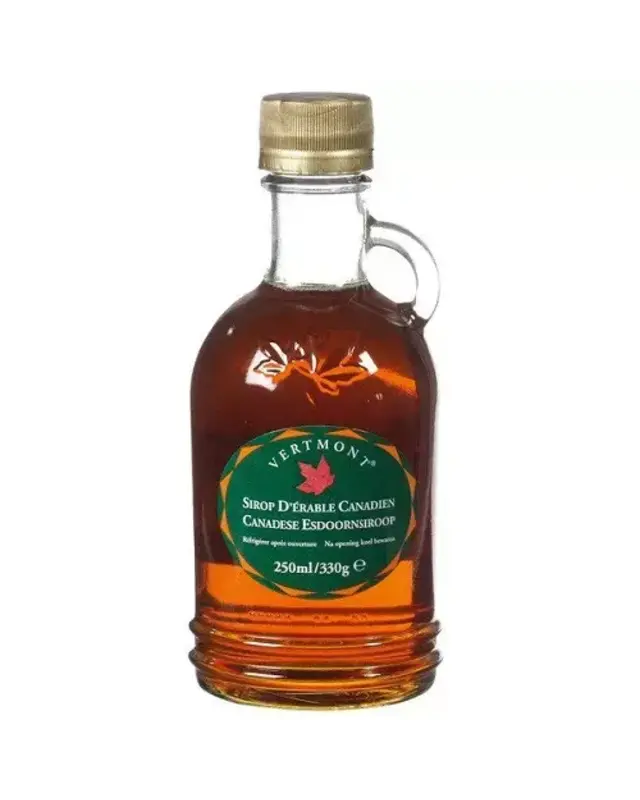 Vertmont Ahornsiroop Biologisch (A-graad) 250 ml