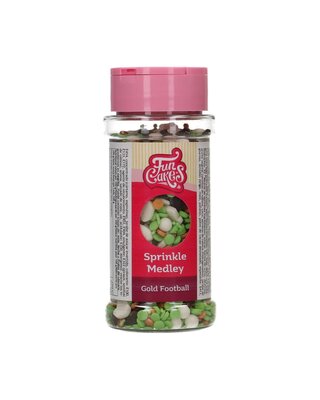 Funcakes FunCakes Sprinkle Medley - Gouden Voetbal 65g