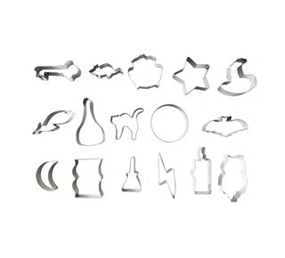 scrapcooking Cookie Cutter Set - Tovenaarsthema pk/16