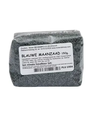 Brand New Cake Molen de Hoop Blauw Maanzaad 150gr