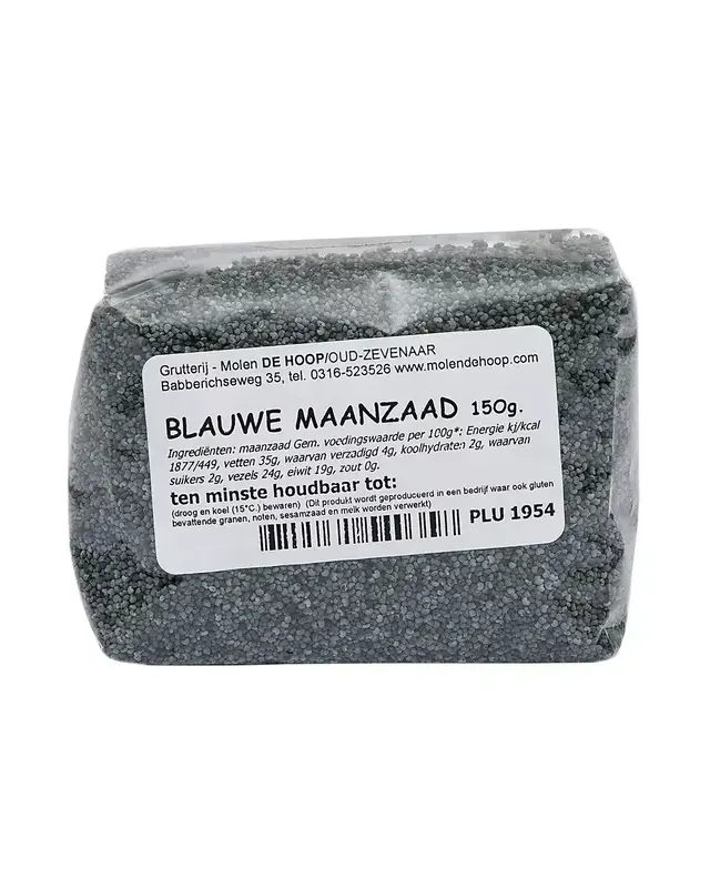 Brand New Cake Molen de Hoop Blauw Maanzaad 150gr