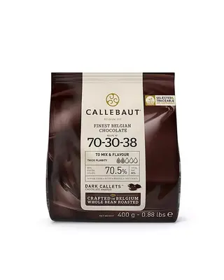 callebaut Callebaut Chocolade Callets Extra Puur (70,5%) 400g