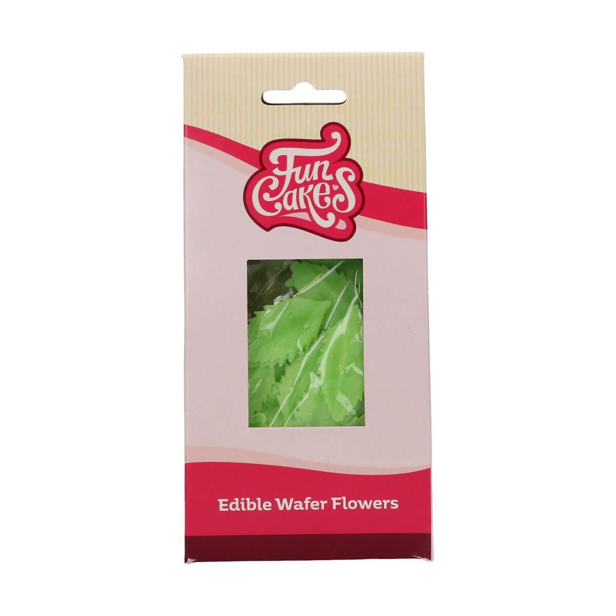 Funcakes Eetbare Papieren Groene Blaadjes / blad  pk/50