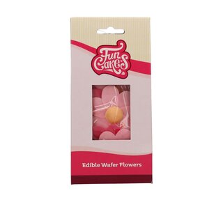 Funcakes FunCakes Eetbare Papieren Bloemen Viool pk/8