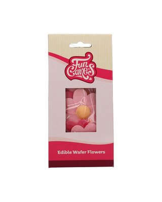 Funcakes FunCakes Eetbare Papieren Bloemen Viool pk/8