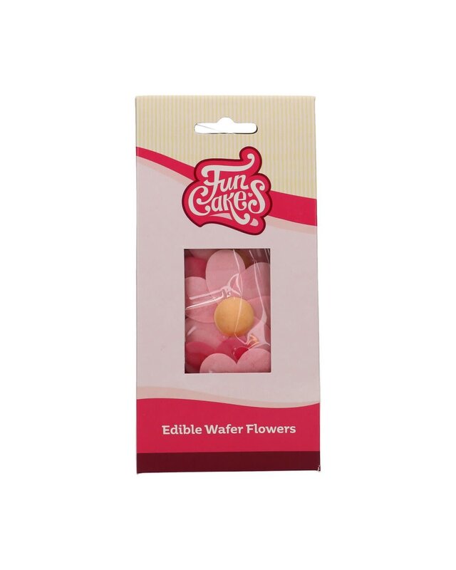 Funcakes FunCakes Eetbare Papieren Bloemen Viool pk/8