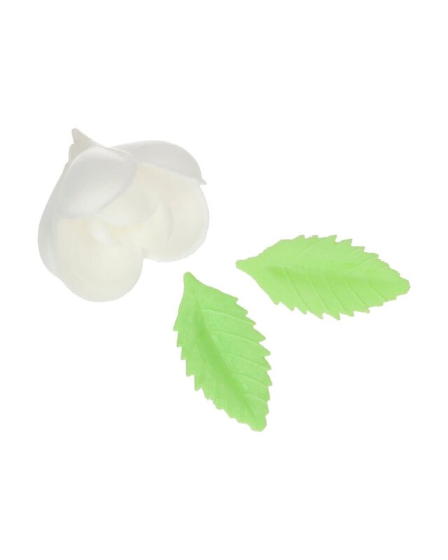 Funcakes FunCakes Eetbare Papieren Bloemen Tulp & Blaadjes pk/12