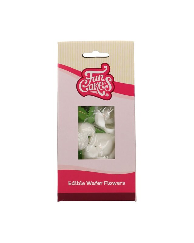 Funcakes FunCakes Eetbare Papieren Bloemen Tulp & Blaadjes pk/12