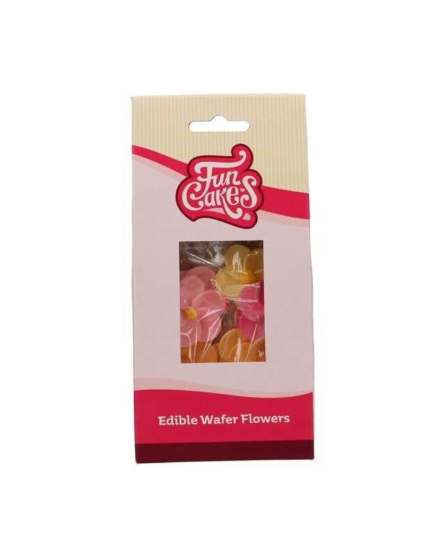 Funcakes FunCakes Eetbare Papieren Bloemen Primula pk/12