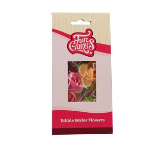 Funcakes FunCakes Eetbare Papieren Bloemen Camellia pk/5