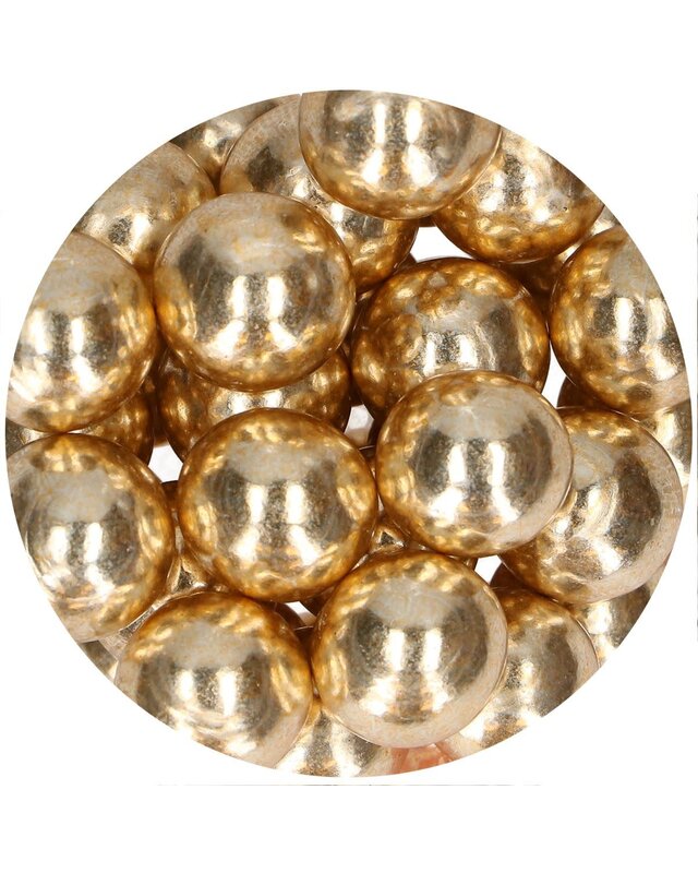 Funcakes FunCakes Choco Crispy Ballen - Metallic Goud