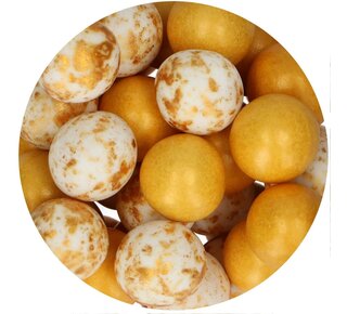 Funcakes FunCakes Choco Crispy Ballen - Glamour Gold