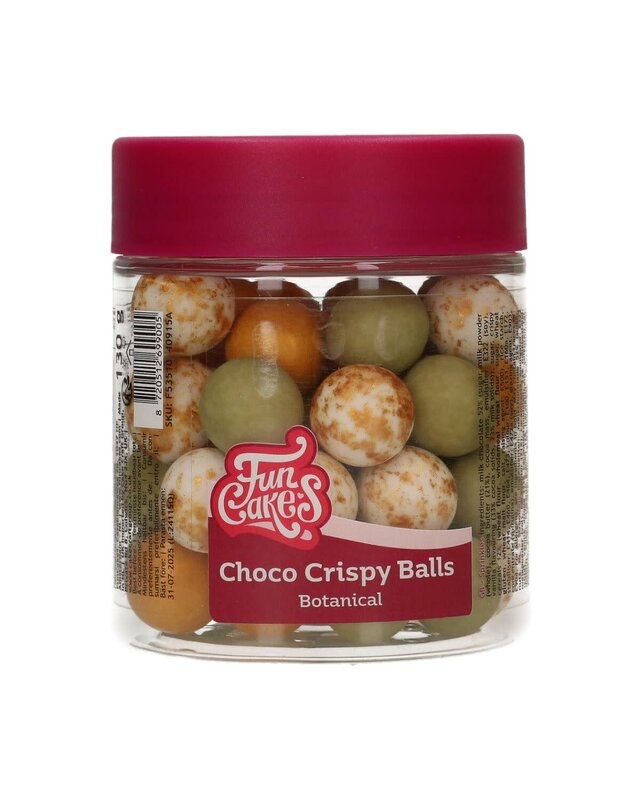 Funcakes FunCakes Choco Crispy Ballen - Botanical