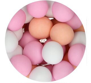 Funcakes FunCakes Choco Crispy Ballen - Peachy Pink