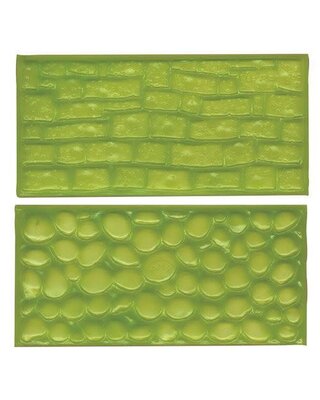 FMM FMM Impression Mats 2 Koppelsteen/stenen muur