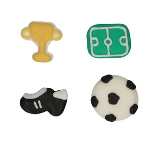 Funcakes Suikerdecoraties Voetbal Set/8