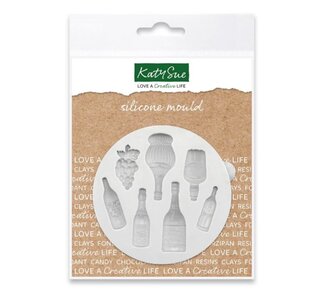 Katy Sue Silicone Vorm - Miniatuurflesjes Gemengd