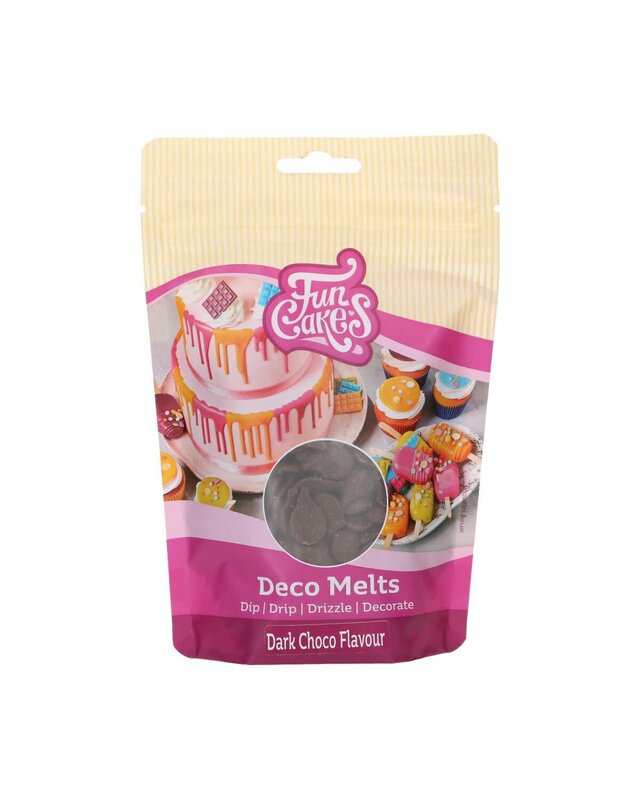 Funcakes Deco Melts - Pure Chocolade - 250g
