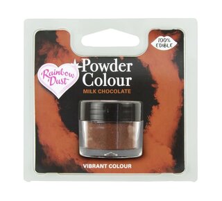 rainbowdust RD powder colour bruin - milk chocolate