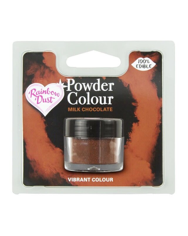 rainbowdust RD powder colour bruin - milk chocolate