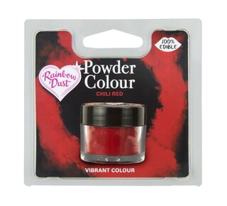 rainbowdust RD powder colour - Chili red