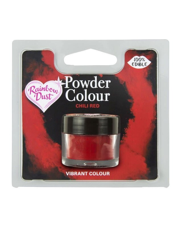rainbowdust RD powder colour - Chili red