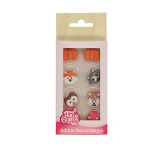 Funcakes FunCakes Suikerdecoraties Bosdieren Set/8