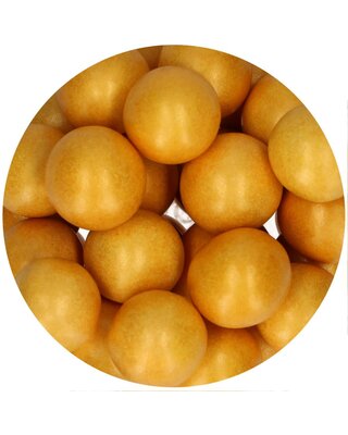 Funcakes FunCakes Choco Crispy Ballen - Glanzend Oker