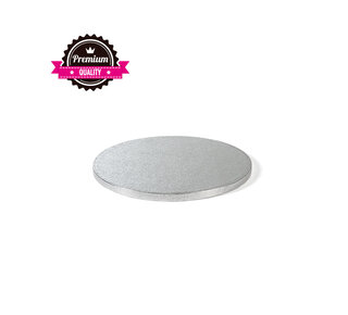 decora Decora  Ø25cm Cake Drum Rond zilver