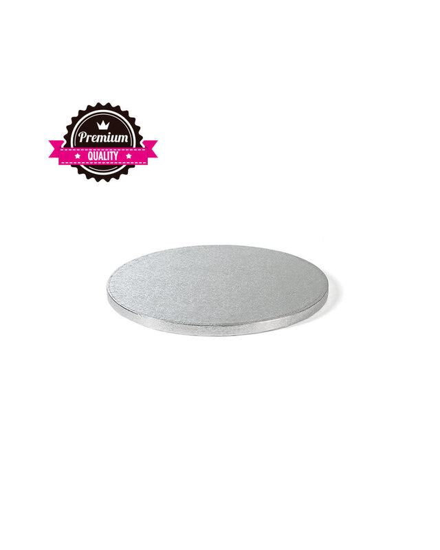 decora Decora  Ø25cm Cake Drum Rond zilver