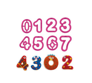 decora Decora nummer uitstekers set 9