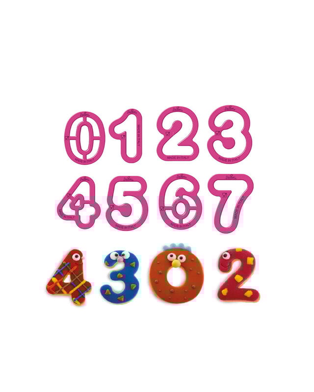 decora Decora nummer uitstekers set 9