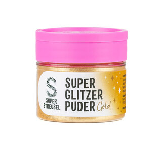 superstreusel Superstreuzel glitter gold 10gr