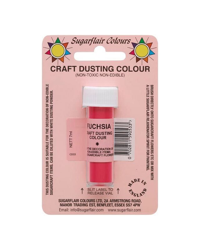 sugarflair Sugarflair Craft Dusting Colour Fuchsia 7g