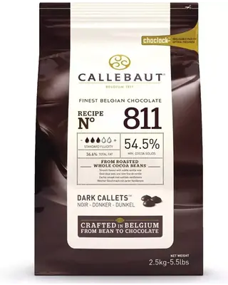 callebaut Callebaut Chocolade Callets -Puur- 2,5 kg
