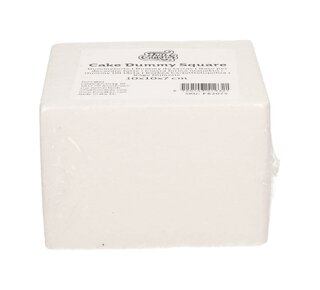 Funcakes FunCakes Taart Dummy Vierkant 10x10x7 cm