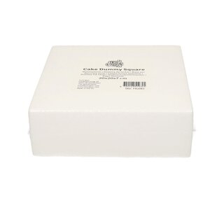 Funcakes FunCakes Taart Dummy Vierkant 20x20x7 cm