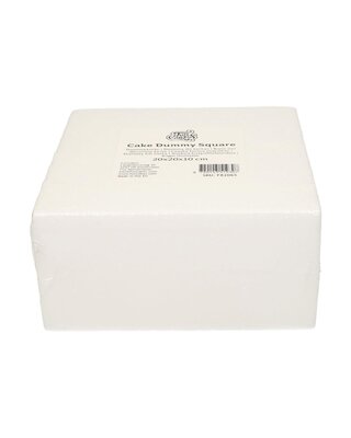 Funcakes FunCakes Taart Dummy Vierkant 20x20x10 cm