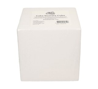 Funcakes FunCakes Taart Dummy Kubus 15x15x15 cm