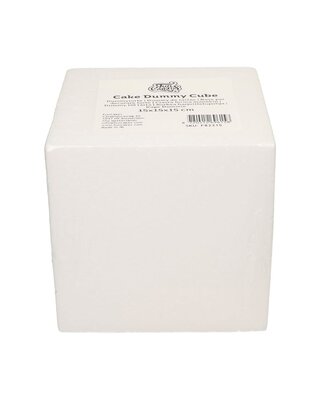 Funcakes FunCakes Taart Dummy Kubus 15x15x15 cm